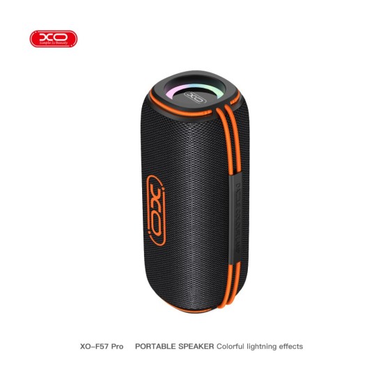 Boxa Portabila XO F57 Pro, Bluetooth 5.3, 30W, 1800mAh, Outdoor, Soundbar, Wireless, Orange/Black Boxa Portabila XO F57 Pro, Bluetooth 5.3, 30W, 1800mAh, Outdoor, Soundbar, Wireless, Orange/Black