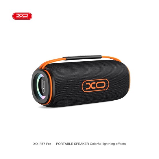 Boxa Portabila XO F57 Pro, Bluetooth 5.3, 30W, 1800mAh, Outdoor, Soundbar, Wireless, Orange/Black Boxa Portabila XO F57 Pro, Bluetooth 5.3, 30W, 1800mAh, Outdoor, Soundbar, Wireless, Orange/Black