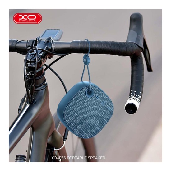 Boxa Portabila XO F56, Bluetooth 5.3, 5W, 1200mAh, Wireless, Sport Brick, Albastru Boxa Portabila XO F56, Bluetooth 5.3, 5W, 1200mAh, Wireless, Sport Brick, Albastru
