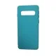Husa silicon soft-touch compatibila cu Samsung Galaxy S10, Milky Blue Husa silicon soft-touch compatibila cu Samsung Galaxy S10, Milky Blue
