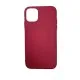 Husa silicon soft-touch compatibila cu Apple IPhone 11 Pro Max, Visiniu Husa silicon soft-touch compatibila cu Apple IPhone 11 Pro Max, Visiniu