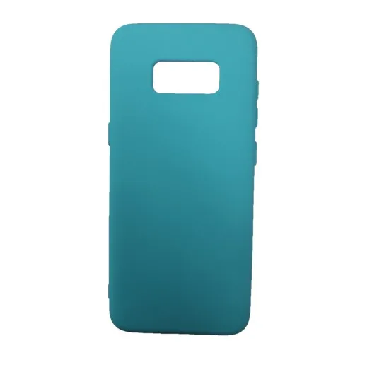 Husa silicon soft-touch compatibila cu Samsung Galaxy S10E, Milky Blue Husa silicon soft-touch compatibila cu Samsung Galaxy S10E, Milky Blue