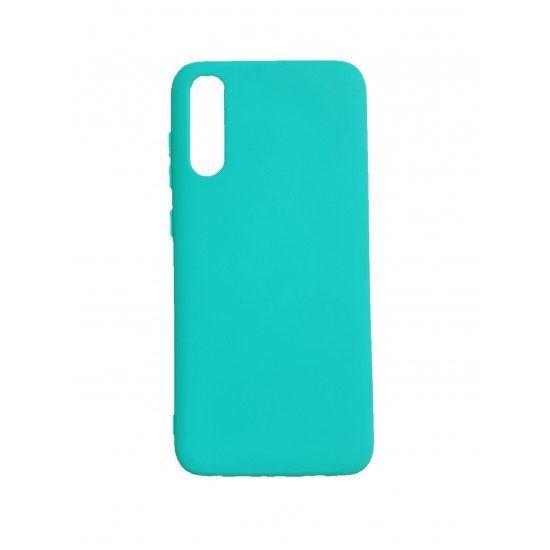 Husa silicon soft-touch compatibila cu Samsung Galaxy A30s / A50, Turquoise Mint