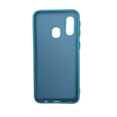 Husa silicon soft-touch compatibila cu Samsung Galaxy A40, Turquoise Mint