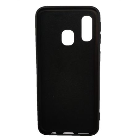 Husa silicon soft-touchc ompatibila cu Samsung Galaxy A40, Negru