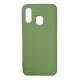Husa silicon soft-touch compatibila cu Samsung Galaxy A40, Verde Husa silicon soft-touch compatibila cu Samsung Galaxy A40, Verde