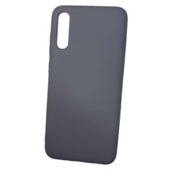 Husa silicon soft-touch compatibila cu Samsung Galaxy A70, Gri Husa silicon soft-touch compatibila cu Samsung Galaxy A70, Gri