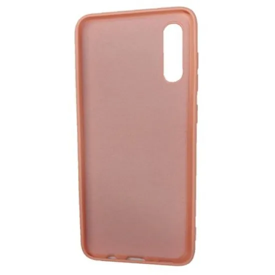 Husa silicon soft-touch compatibila cu Samsung Galaxy A70, Rose Husa silicon soft-touch compatibila cu Samsung Galaxy A70, Rose