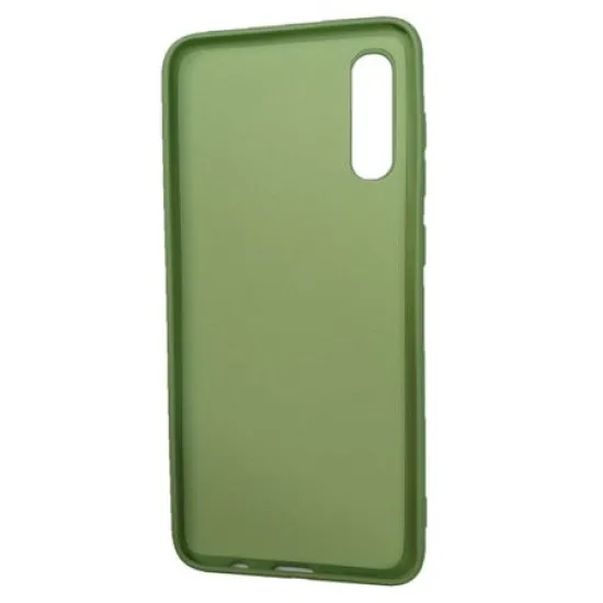 Husa silicon soft-touch compatibila cu Samsung Galaxy A30s / A50, Verde Husa silicon soft-touch compatibila cu Samsung Galaxy A30s / A50, Verde