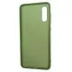 Husa silicon soft-touch compatibila cu Samsung Galaxy A30s / A50, Verde Husa silicon soft-touch compatibila cu Samsung Galaxy A30s / A50, Verde