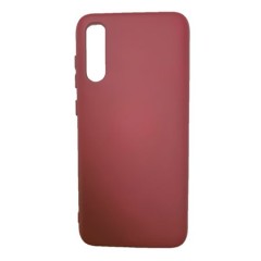 Husa silicon soft-touch compatibila cu Samsung Galaxy A70, Mov Visiniu Husa silicon soft-touch compatibila cu Samsung Galaxy A70, Mov Visiniu