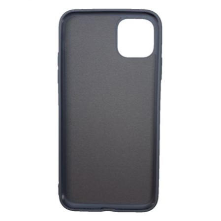 Husa silicon soft-touch compatibila cu Apple IPhone 11, Gri