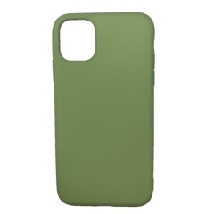 Husa silicon soft-touch compatibila cu Apple IPhone 11 Pro Max, Verde Husa silicon soft-touch compatibila cu Apple IPhone 11 Pro Max, Verde