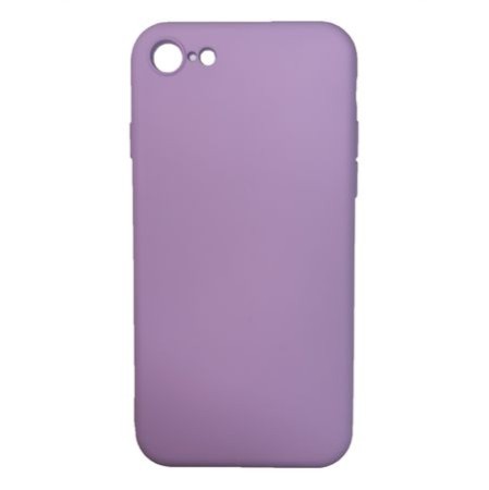 Husa silicon soft-touch compatibila cu Apple IPhone 7/8, Mov lila