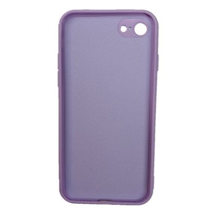 Husa silicon soft-touch compatibila cu Apple IPhone 7/8, Mov lila