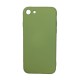 Husa silicon soft-touch compatibila cu Apple IPhone 7/8, Verde