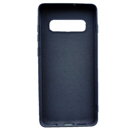 Husa silicon soft-touch compatibila cu Samsung Galaxy S10, Negru