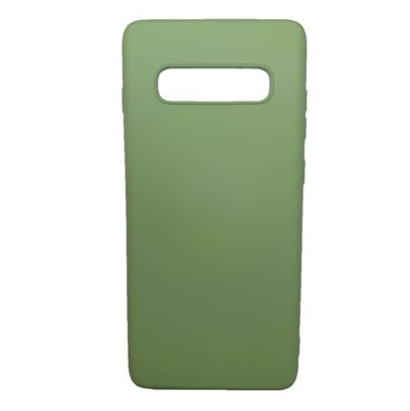 Husa silicon soft-touch compatibila cu Samsung Galaxy S10E, Verde