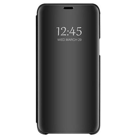 Husa compatibila cu Samsung Galaxy A52 , oglinda Flip Mirror Stand, Negru Husa compatibila cu Samsung Galaxy A52 , oglinda Flip Mirror Stand, Negru