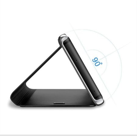 Husa compatibila cu Samsung Galaxy A52 , oglinda Flip Mirror Stand, Negru Husa compatibila cu Samsung Galaxy A52 , oglinda Flip Mirror Stand, Negru