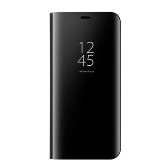 Husa compatibila cu Samsung Galaxy A72 , oglinda Flip Mirror Stand, Negru Husa compatibila cu Samsung Galaxy A72 , oglinda Flip Mirror Stand, Negru