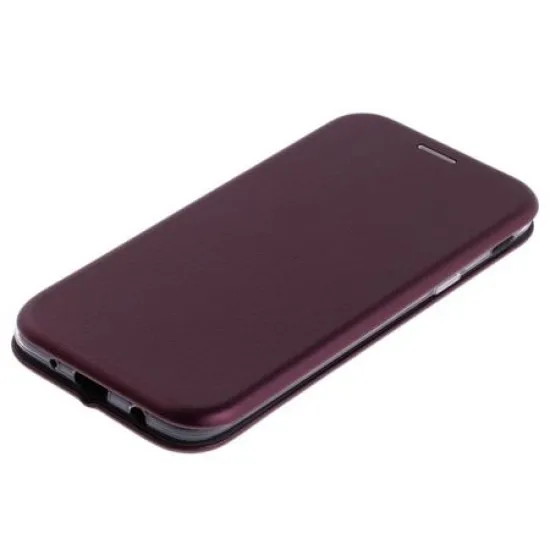 Husa Samsung Galaxy A6 2018 Flip Magnet - Visiniu Husa Samsung Galaxy A6 2018 Flip Magnet - Visiniu