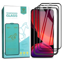 Folie sticla 9D compatibil cu IPhone XR - Contur negru Folie sticla 9D compatibil cu IPhone XR - Contur negru