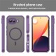 Husa pentru Google Pixel 10a, Matte, compatibila cu MagSafe, Protectie 360, Anti-Soc, Mov