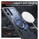 Husa military armour cu inel metalic, ALC MOBILE, compatibila cu Samsung Galaxy A06, Albastru