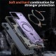 Husa military armour cu inel metalic, ALC MOBILE, compatibila cu Samsung Galaxy A06, Mov