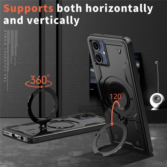 Husa military armour cu inel metalic, ALC MOBILE, compatibila cu Samsung Galaxy A06, Negru Husa military armour cu inel metalic, ALC MOBILE, compatibila cu Samsung Galaxy A06, Negru