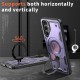 Husa military armour cu inel metalic, ALC MOBILE, compatibila cu Samsung Galaxy A25, Mov