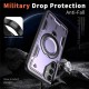 Husa military armour cu inel metalic, ALC MOBILE, compatibila cu Samsung Galaxy A25, Mov