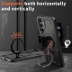 Husa military armour cu inel metalic, ALC MOBILE, compatibila cu Samsung Galaxy A25, Negru