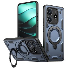 Husa military armour cu inel metalic, ALC MOBILE, compatibila cu Xiaomi Redmi Note 14 4G, Albastru Husa military armour cu inel metalic, ALC MOBILE, compatibila cu Xiaomi Redmi Note 14 4G, Albastru