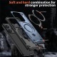 Husa military armour cu inel metalic, ALC MOBILE, compatibila cu Xiaomi Redmi Note 14 5G, Albastru