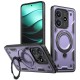 Husa military armour cu inel metalic, ALC MOBILE, compatibila cu Xiaomi Redmi Note 14 5G, Mov