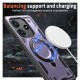 Husa military armour cu inel metalic, ALC MOBILE, compatibila cu Xiaomi Redmi Note 14 5G, Mov
