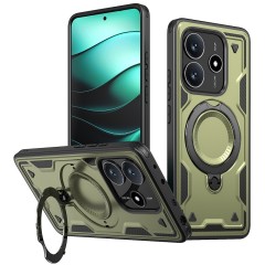 Husa military armour cu inel metalic, ALC MOBILE, compatibila cu Xiaomi Redmi Note 14 4G, Verde Husa military armour cu inel metalic, ALC MOBILE, compatibila cu Xiaomi Redmi Note 14 4G, Verde