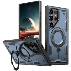 Husa military armour cu inel metalic, ALC MOBILE, compatibila cu Samsung Galaxy S25 Ultra, Albastru Husa military armour cu inel metalic, ALC MOBILE, compatibila cu Samsung Galaxy S25 Ultra, Albastru