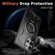 Husa military armour cu inel metalic, ALC MOBILE, compatibila cu Samsung Galaxy S24 Ultra, Negru Husa military armour cu inel metalic, ALC MOBILE, compatibila cu Samsung Galaxy S24 Ultra, Negru