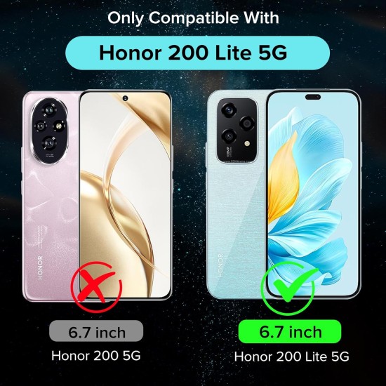 Husa Anti soc, transparenta compatibila cu Honor 200 Lite 5G