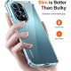 Husa Anti soc, transparenta compatibila cu Honor 200 Lite 5G