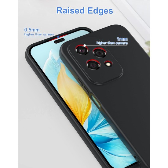 Husa compatibila cu Honor 200 Lite 5G, ultra subtire, protectie moale TPU rezistenta la socuri - Negru Husa compatibila cu Honor 200 Lite 5G, ultra subtire, protectie moale TPU rezistenta la socuri - Negru