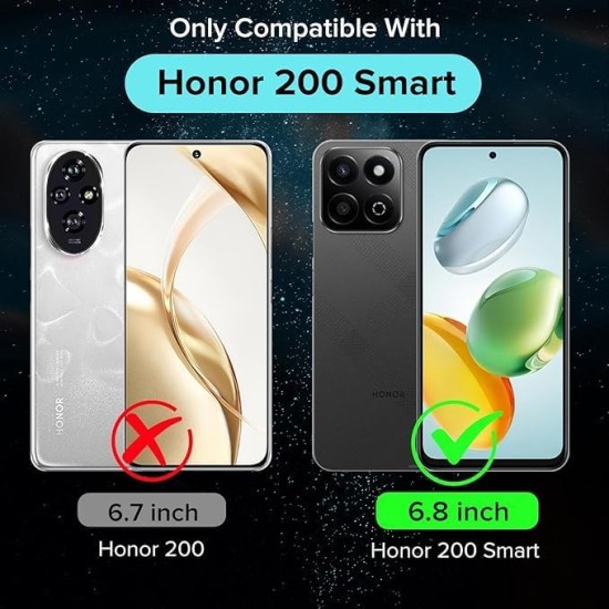 Husa Anti soc, transparenta compatibila cu Honor 200 Smart Husa Anti soc, transparenta compatibila cu Honor 200 Smart