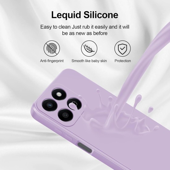 Husa Soft Touch, slim, ALC Mobile, anti soc, compatibila cu Honor 200 Smart, Lila Tpu Husa Soft Touch, slim, ALC Mobile, anti soc, compatibila cu Honor 200 Smart, Lila Tpu