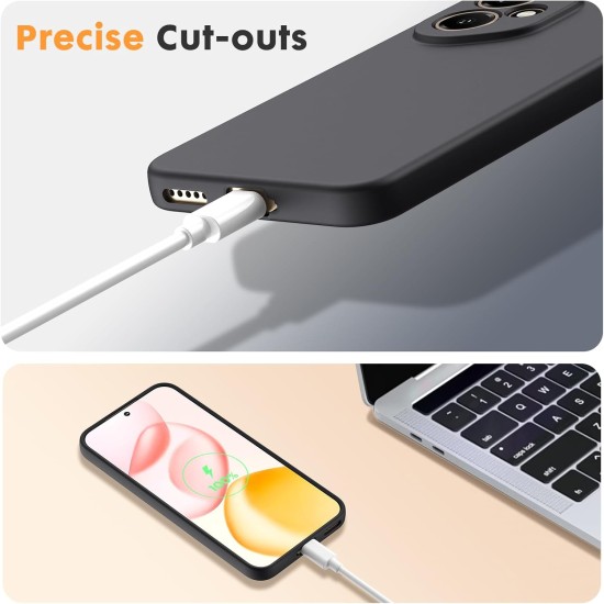 Husa Soft Touch, slim, ALC Mobile, anti soc, compatibila cu Honor 400 5G, Negru Tpu Husa Soft Touch, slim, ALC Mobile, anti soc, compatibila cu Honor 400 5G, Negru Tpu