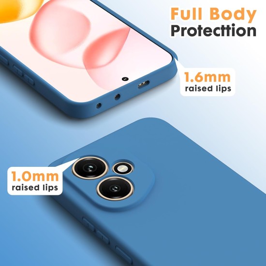 Husa Soft Touch, slim, ALC Mobile, anti soc, compatibila cu Honor 400 5G, Albastru Tpu Husa Soft Touch, slim, ALC Mobile, anti soc, compatibila cu Honor 400 5G, Albastru Tpu