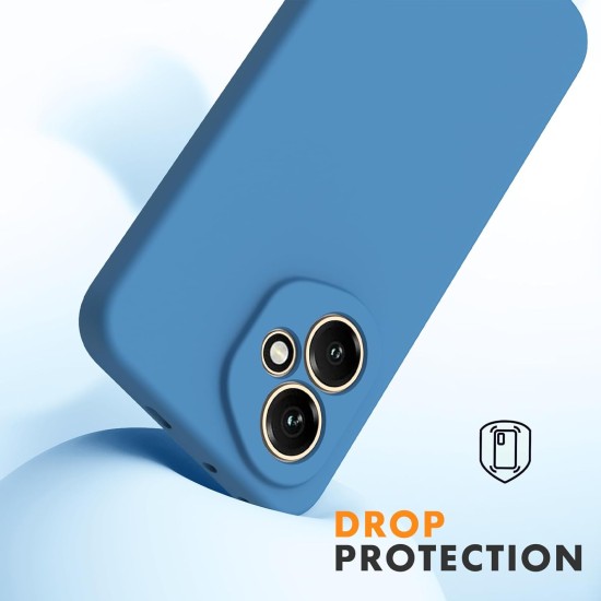 Husa Soft Touch, slim, ALC Mobile, anti soc, compatibila cu Honor 400 5G, Albastru Tpu Husa Soft Touch, slim, ALC Mobile, anti soc, compatibila cu Honor 400 5G, Albastru Tpu