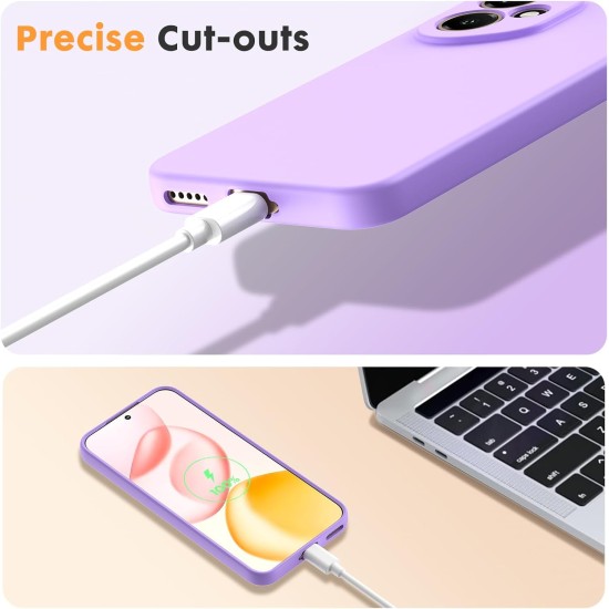 Husa Soft Touch, slim, ALC Mobile, anti soc, compatibila cu Honor 400 5G, Lila Tpu Husa Soft Touch, slim, ALC Mobile, anti soc, compatibila cu Honor 400 5G, Lila Tpu
